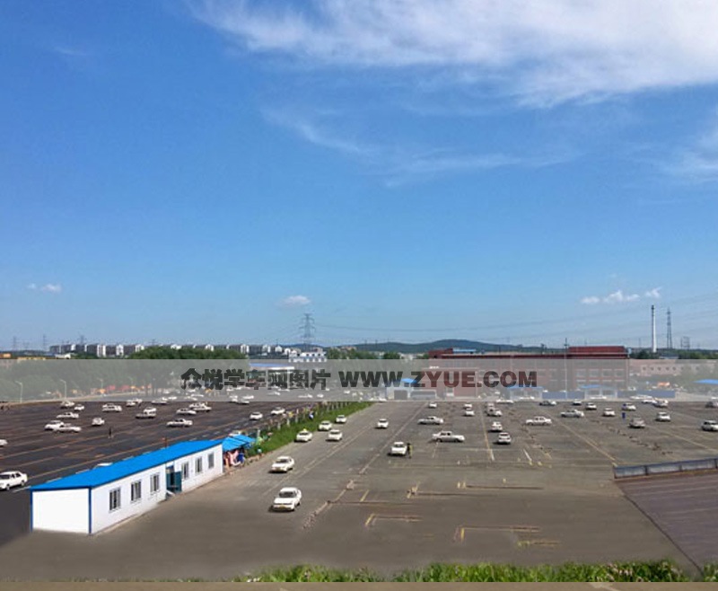 武安駕校教練用車一角