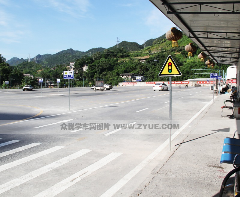 福凱駕校訓(xùn)練場(chǎng)休息區(qū)