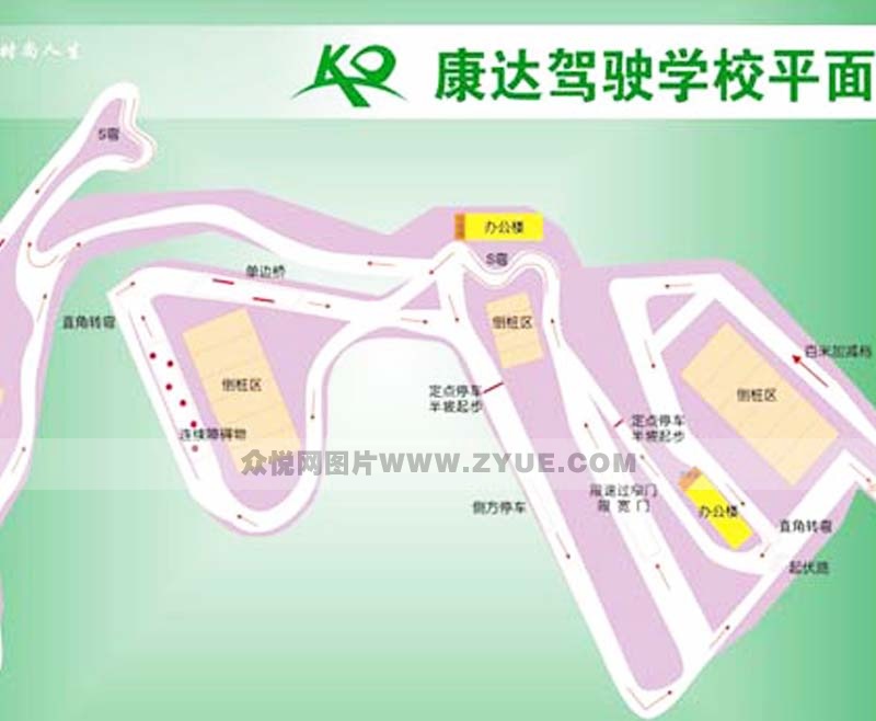 順達駕校（湖前）平面圖