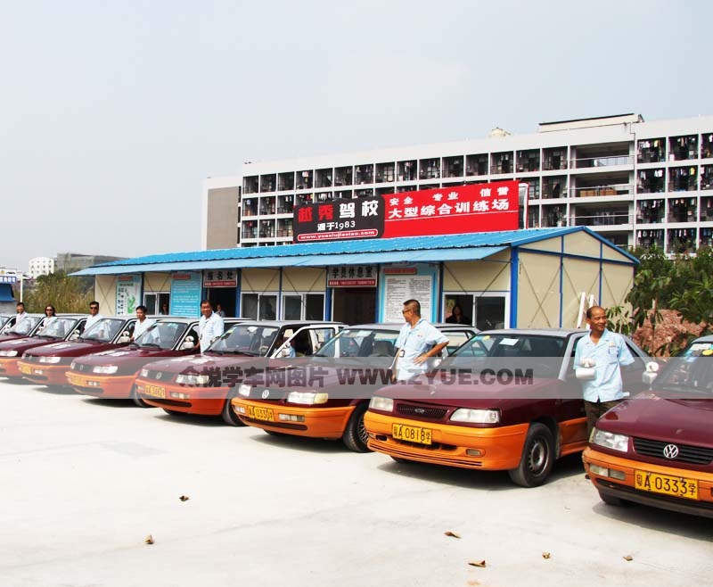 越秀駕校風(fēng)采