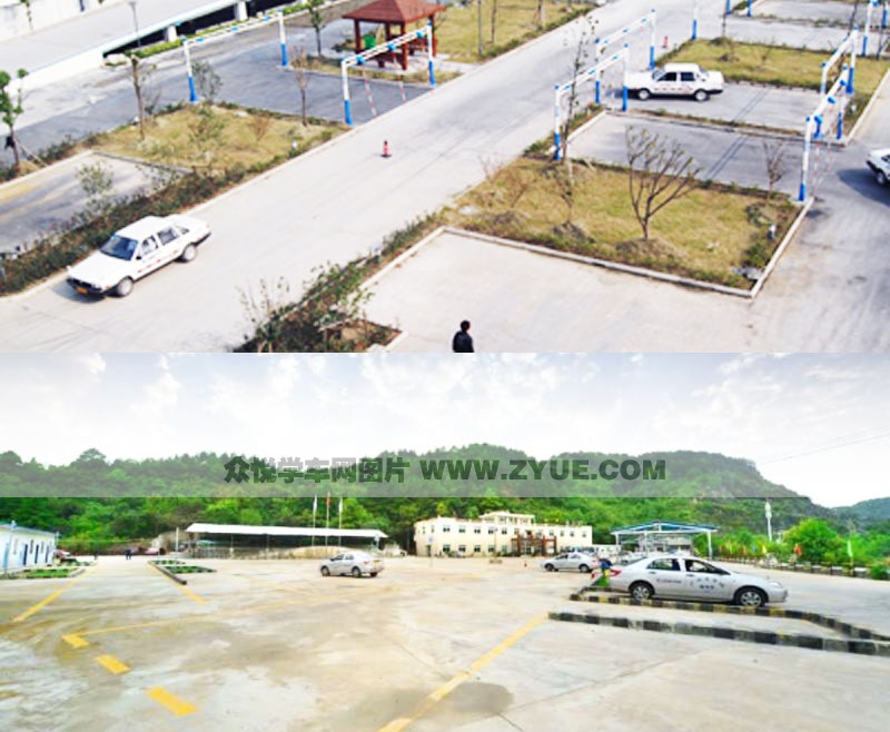貴陽廣順通駕校學(xué)員練習實況