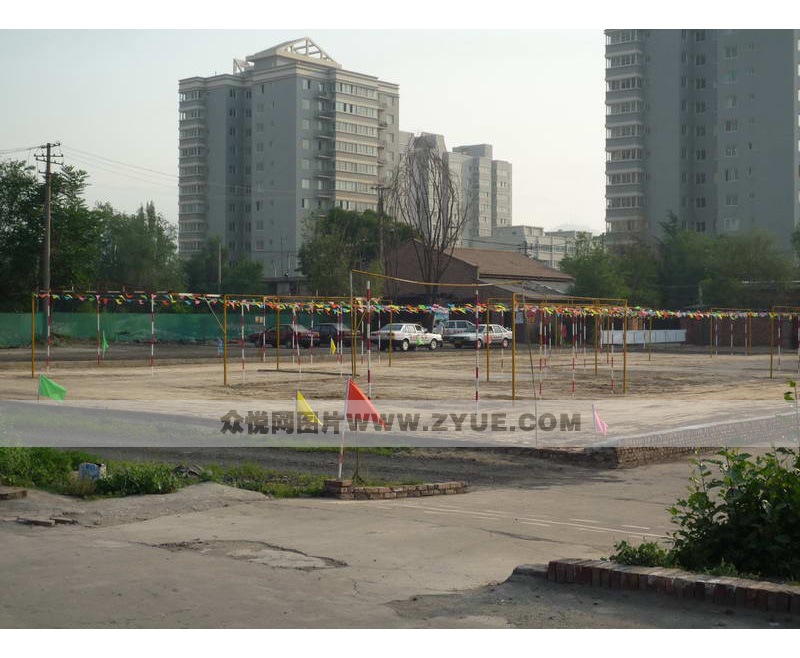 宏光駕校場(chǎng)地一角