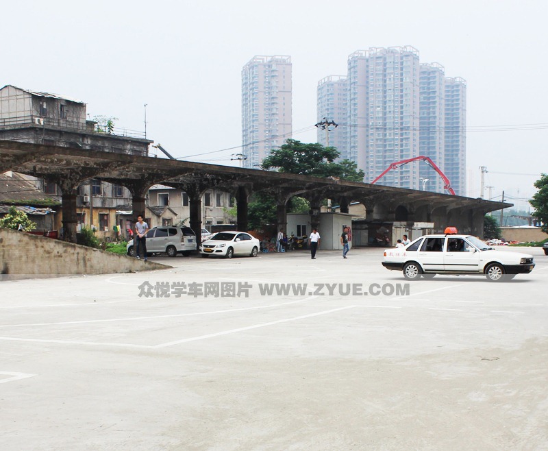 合肥五星駕校明光路訓(xùn)練場(chǎng)地大圖
